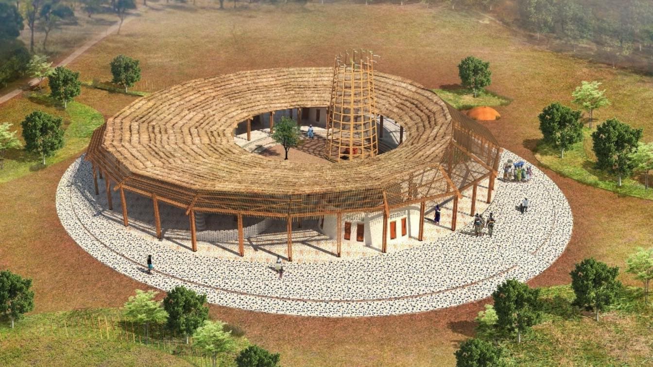 African architectural visualization and design