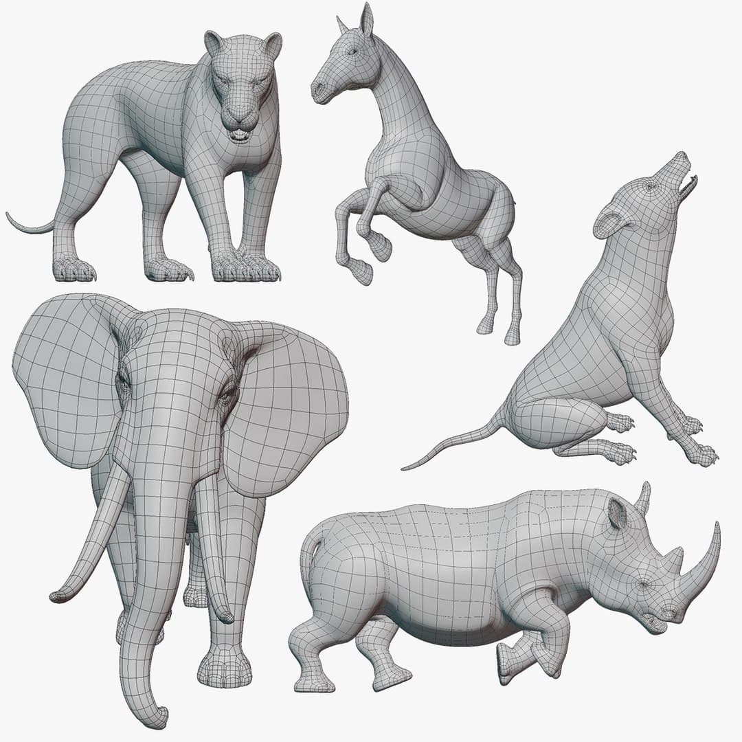 How to choose the right asset pack - Animal base mesh starter kit